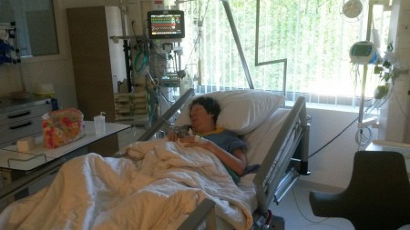 s' avonds kon ze weer lachen